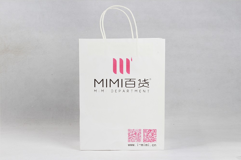 MIMI百貨時尚服裝牛皮紙袋定制